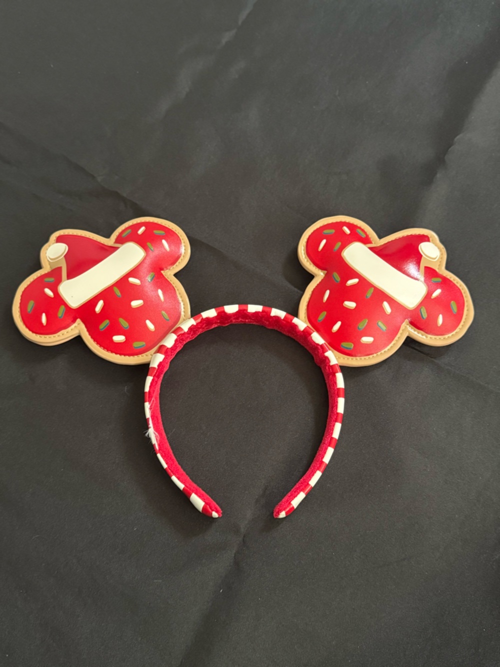 Festive Christmas Mickey Ear Headband